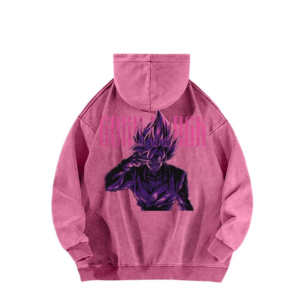 Goku Black Vintage Hoodie | Dragon Ball Super