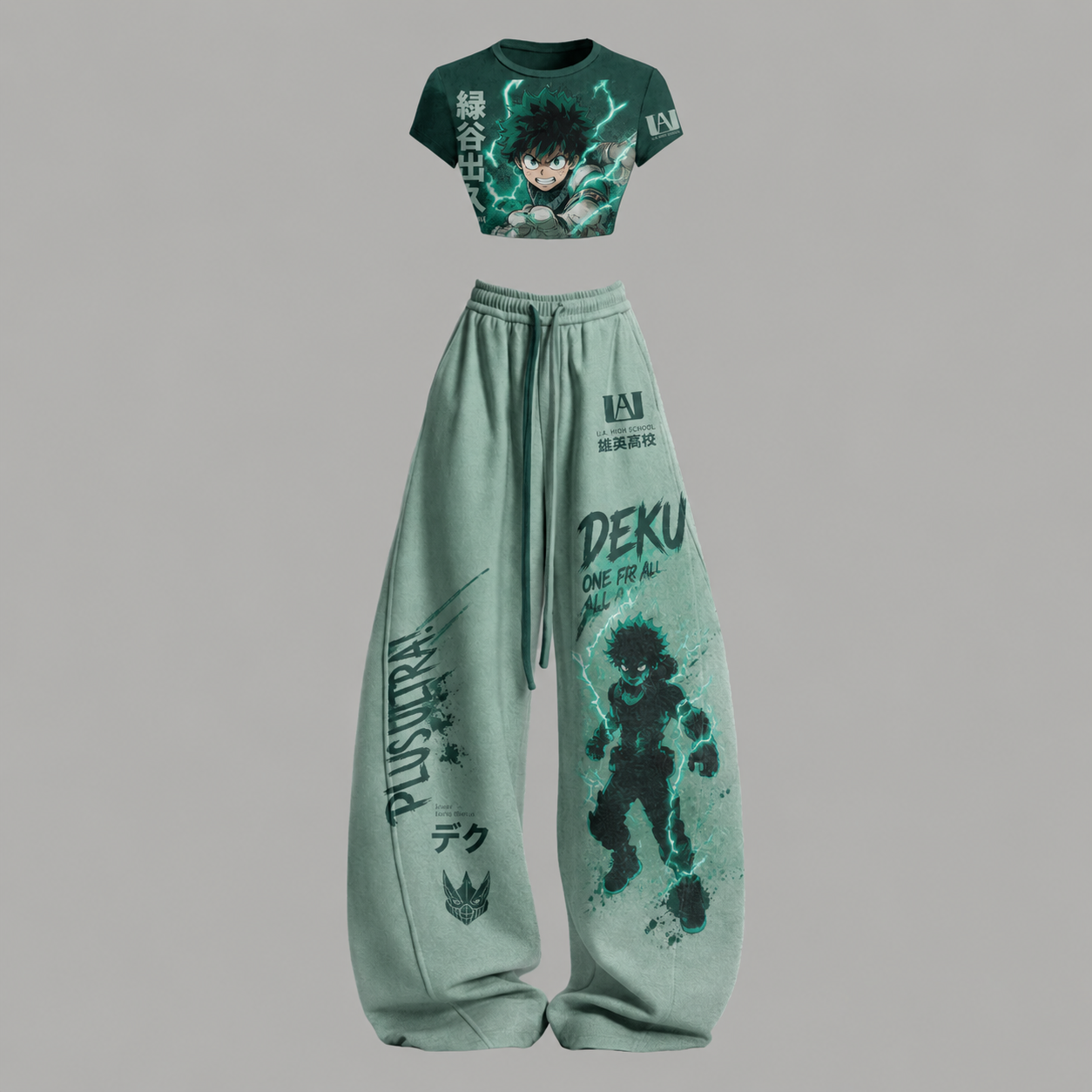 My Hero Academia Top & Elasticated Trousers Two-Piece Set