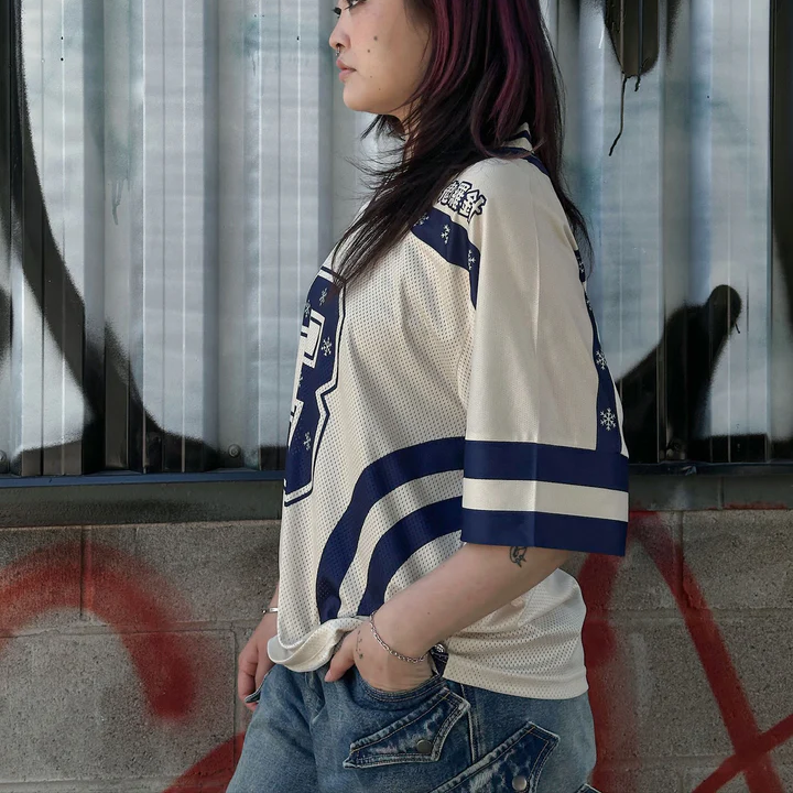 Demon Slayer Crew Neck Football Jersey