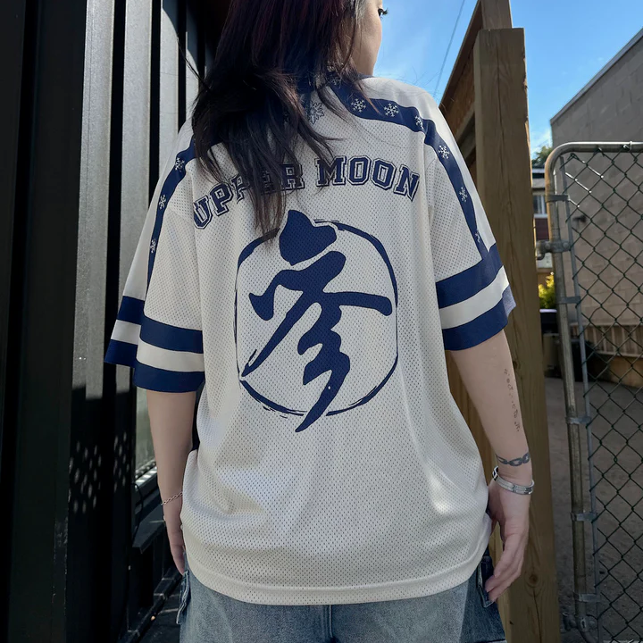 Demon Slayer Crew Neck Football Jersey