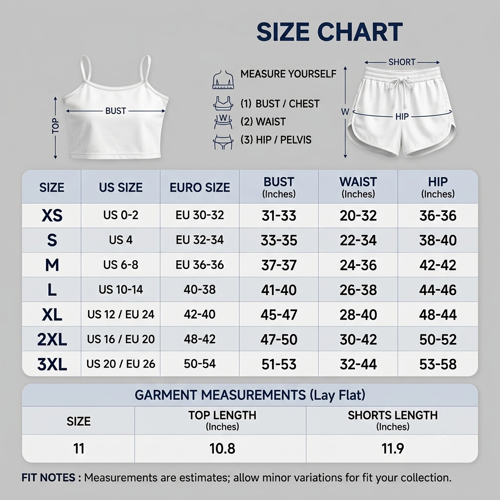 Demon Slayer Anime Shorts and Crop Top Set