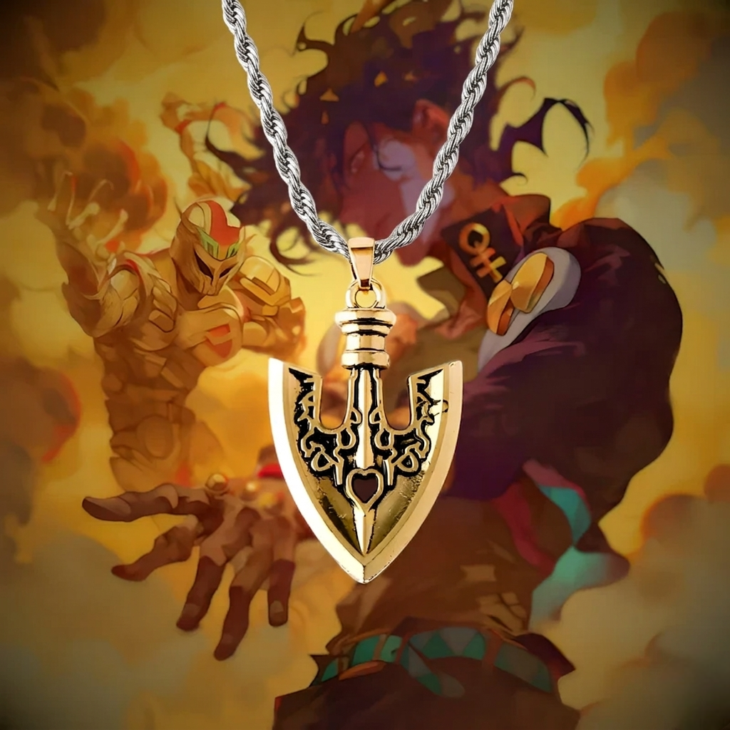 JoJo's Bizarre Adventure Stand Arrow Pendant Necklace