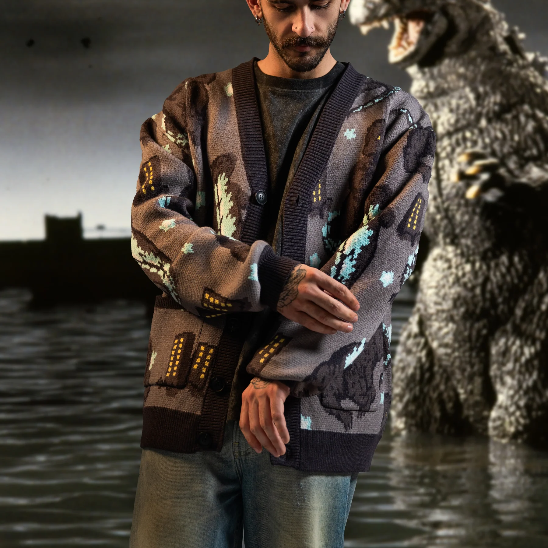 Stompin' Around Cardigan