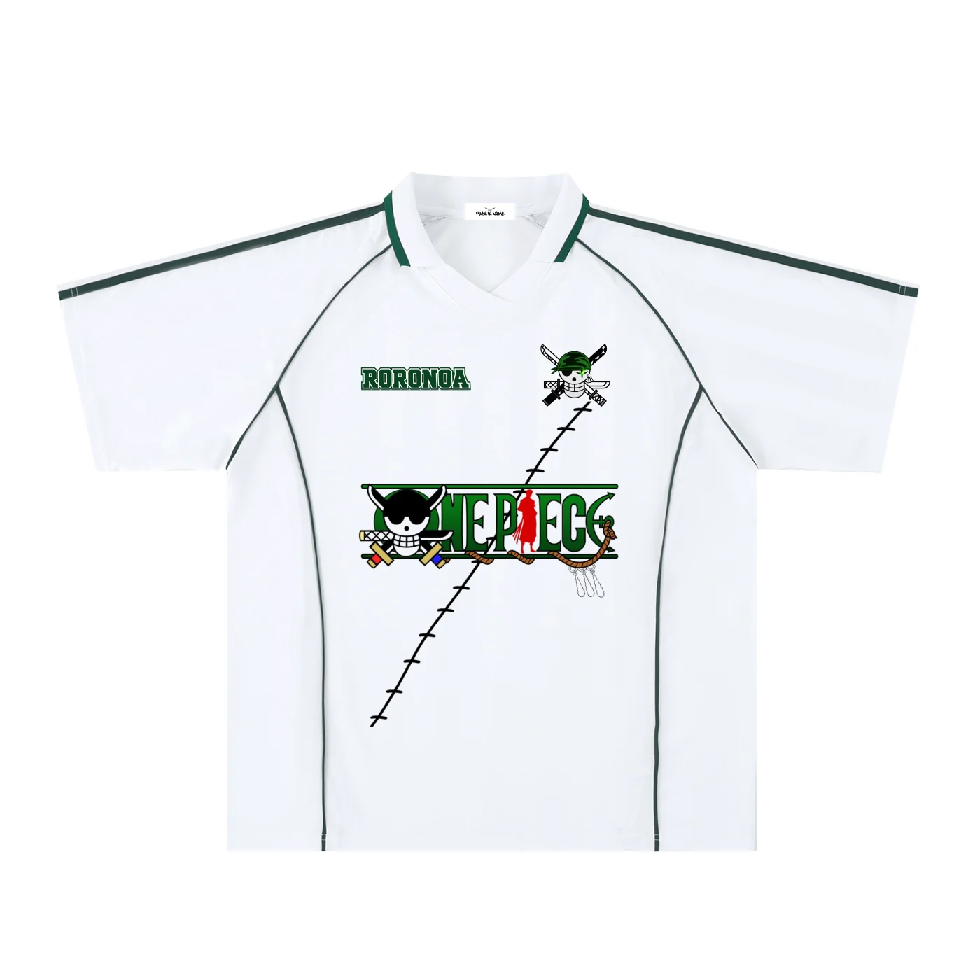 One Piece Anime Football Jersey