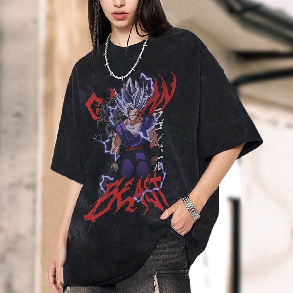 VEGETA VINTAGE OVERSIZE T-Shirt | Dragon Ball Super