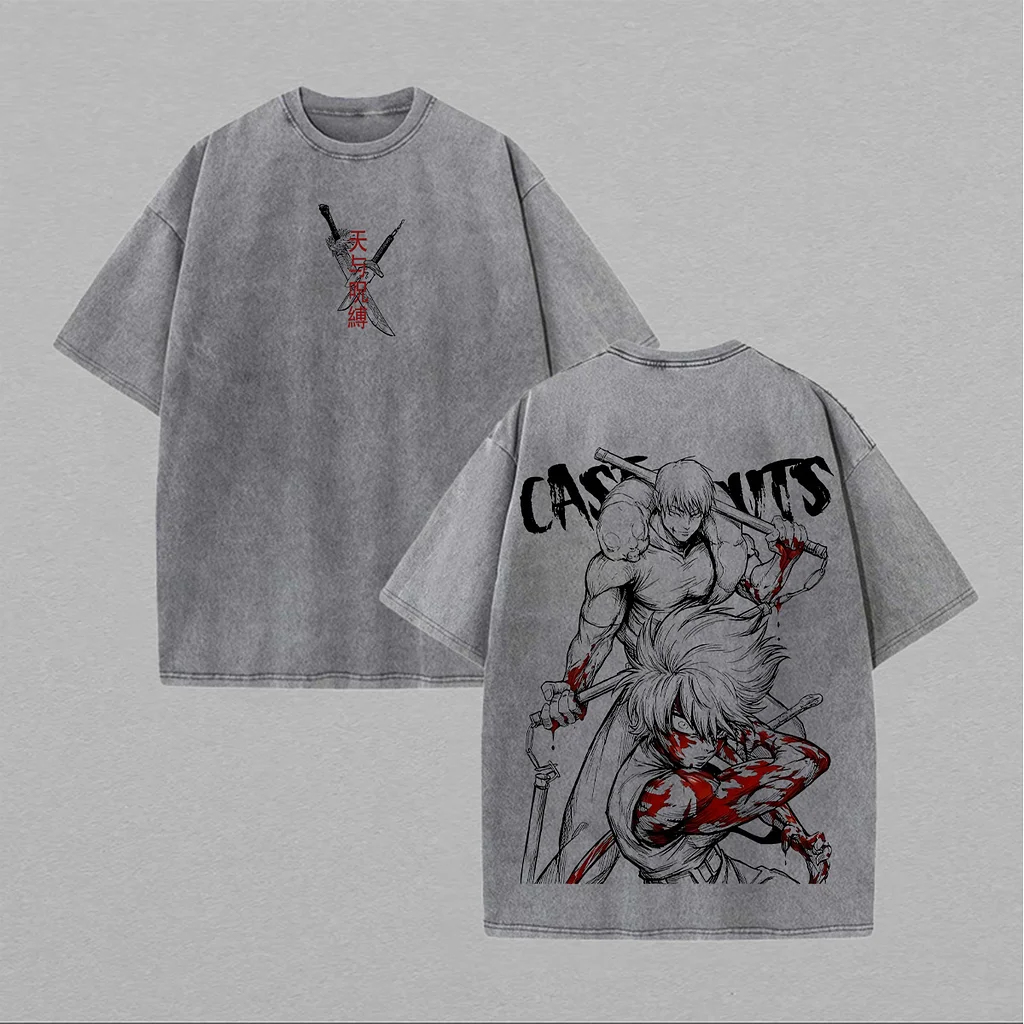 Vintage Oversized T-Shirt Jujutsu Kaisen