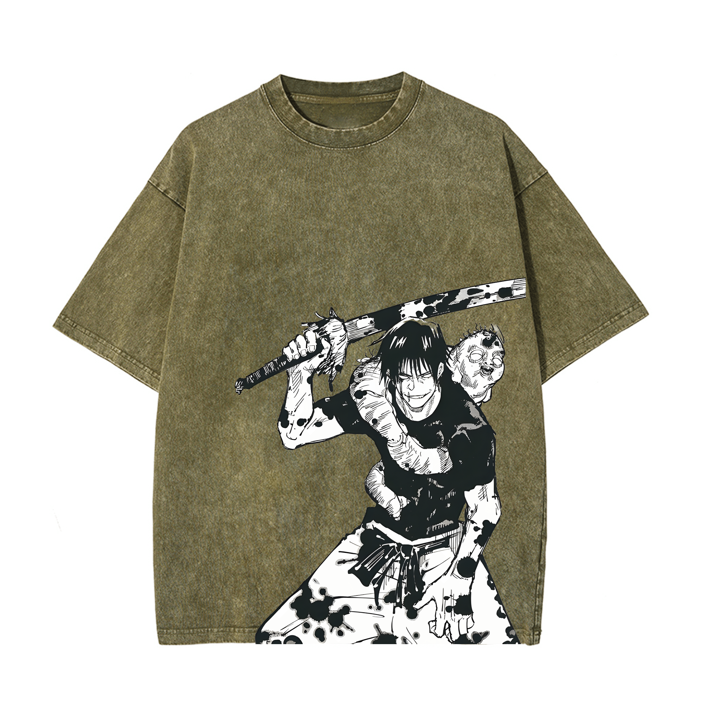 Fushiguro Toji VINTAGE OVERSIZED T-SHIRT | JUJUTSU KAISEN