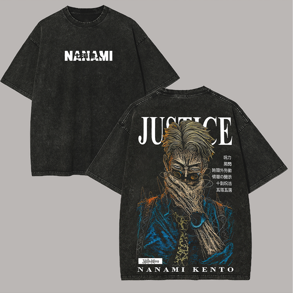 Vintage Oversized T-Shirt Jujutsu Kaisen