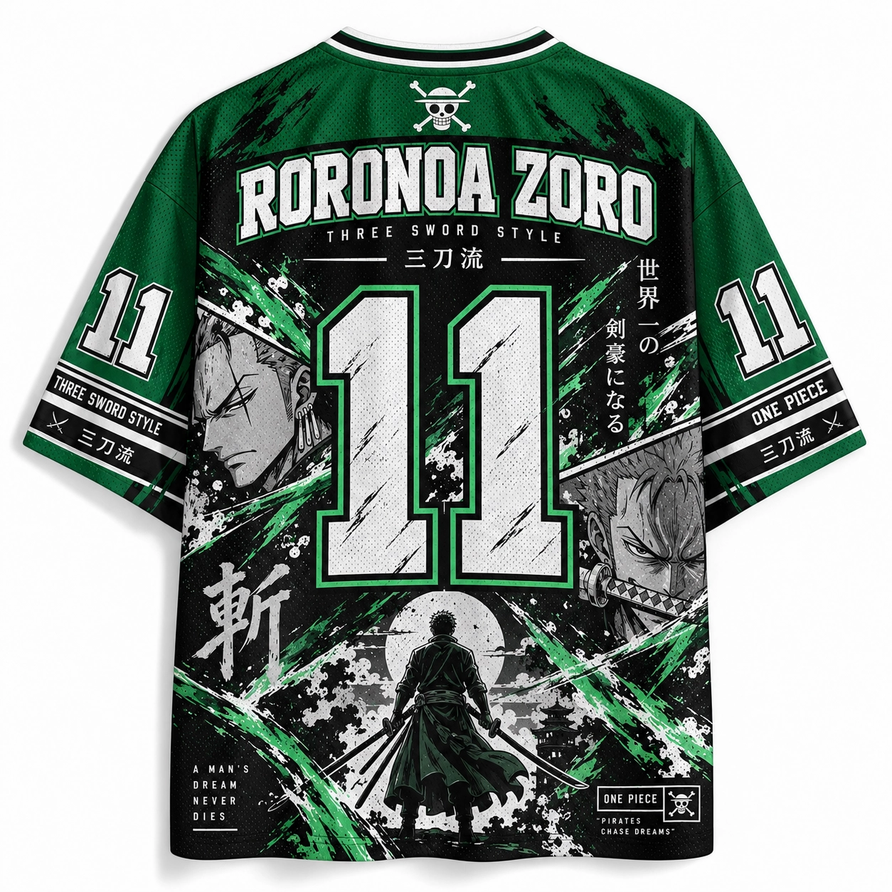 One Piece Anime Football Jersey