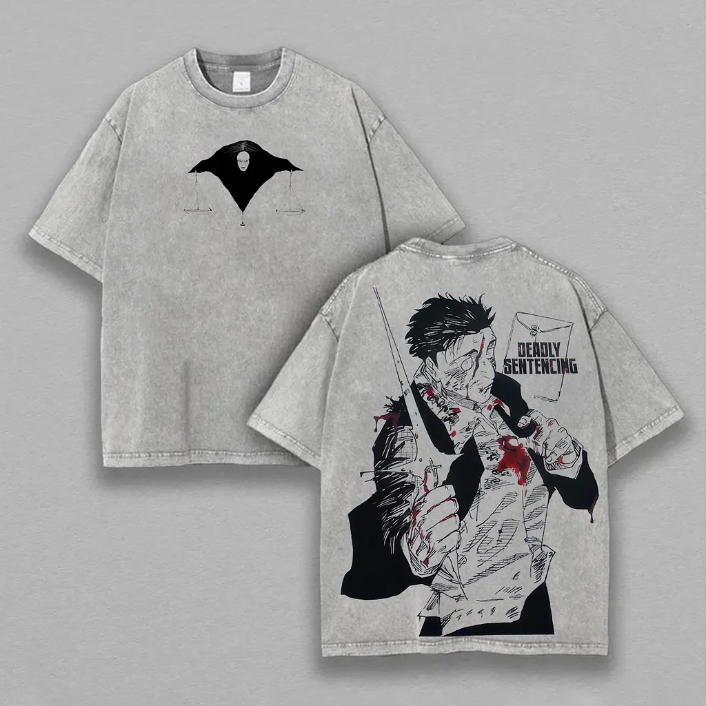 Vintage Oversized T-Shirt Jujutsu Kaisen