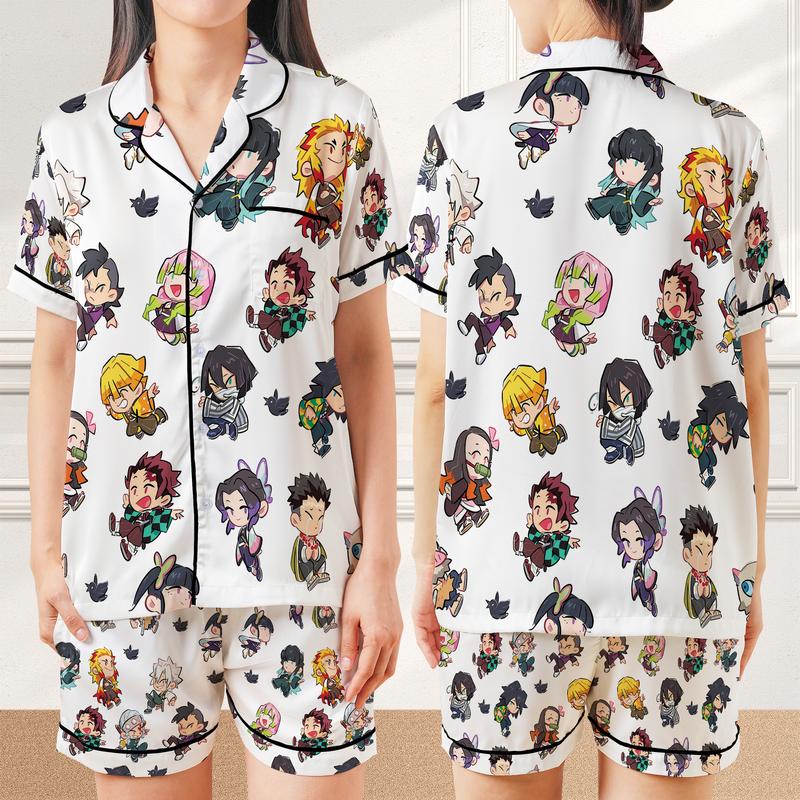 Demon Slayer Pajama Set