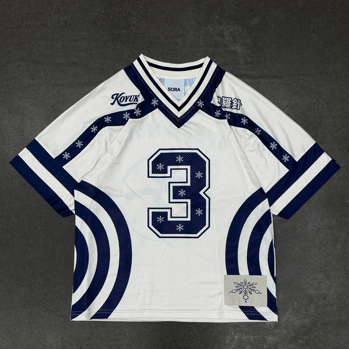 Demon Slayer Crew Neck Football Jersey