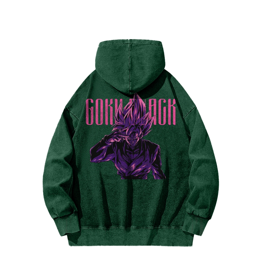 Goku Black Vintage Hoodie | Dragon Ball Super