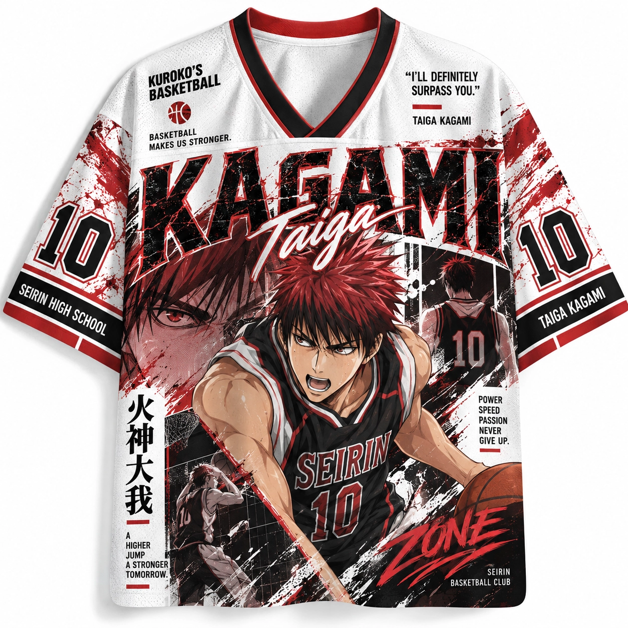 Kuroko's Basketball Anime Football Jersey