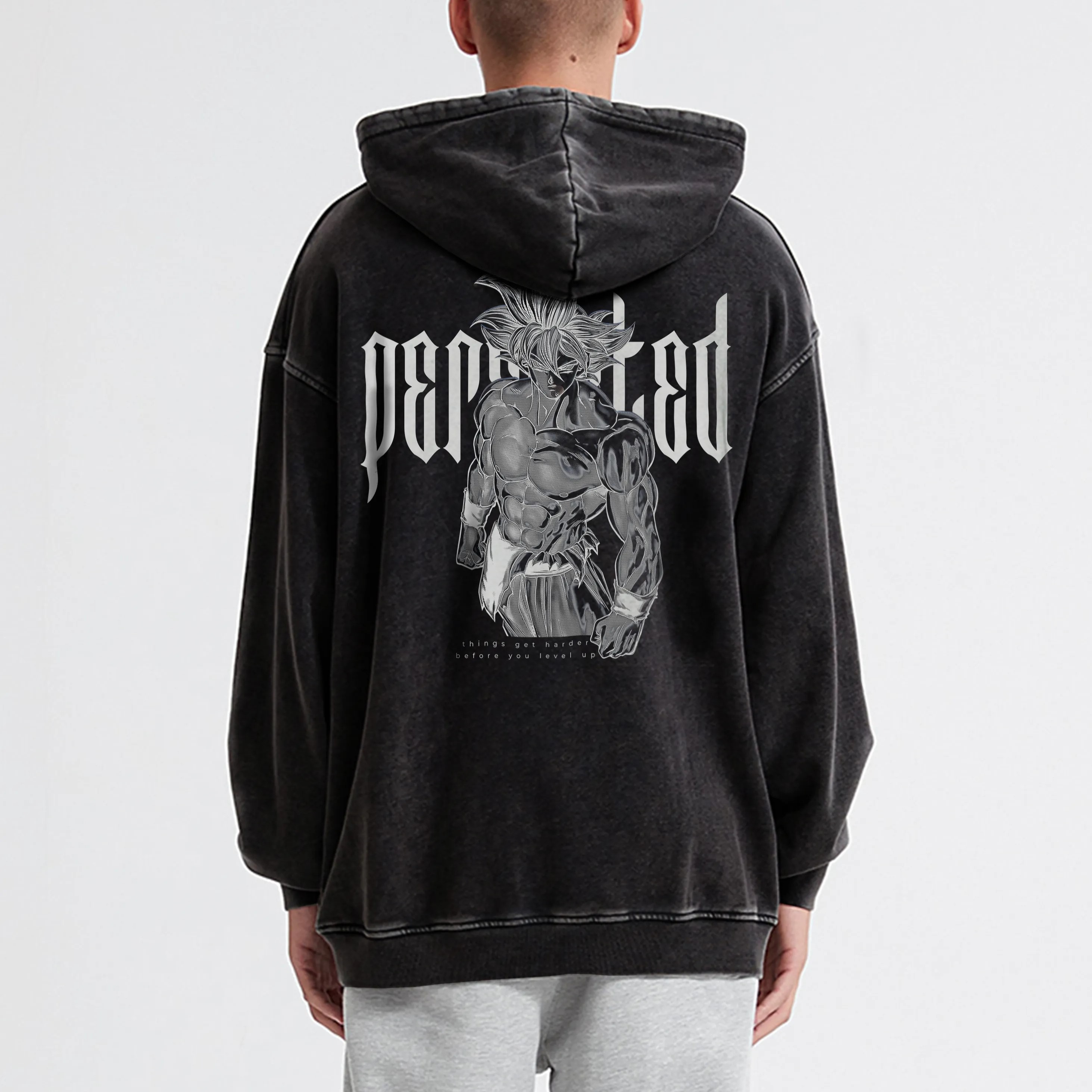 Goku Perfected Vintage Hoodie | Dragon Ball Super