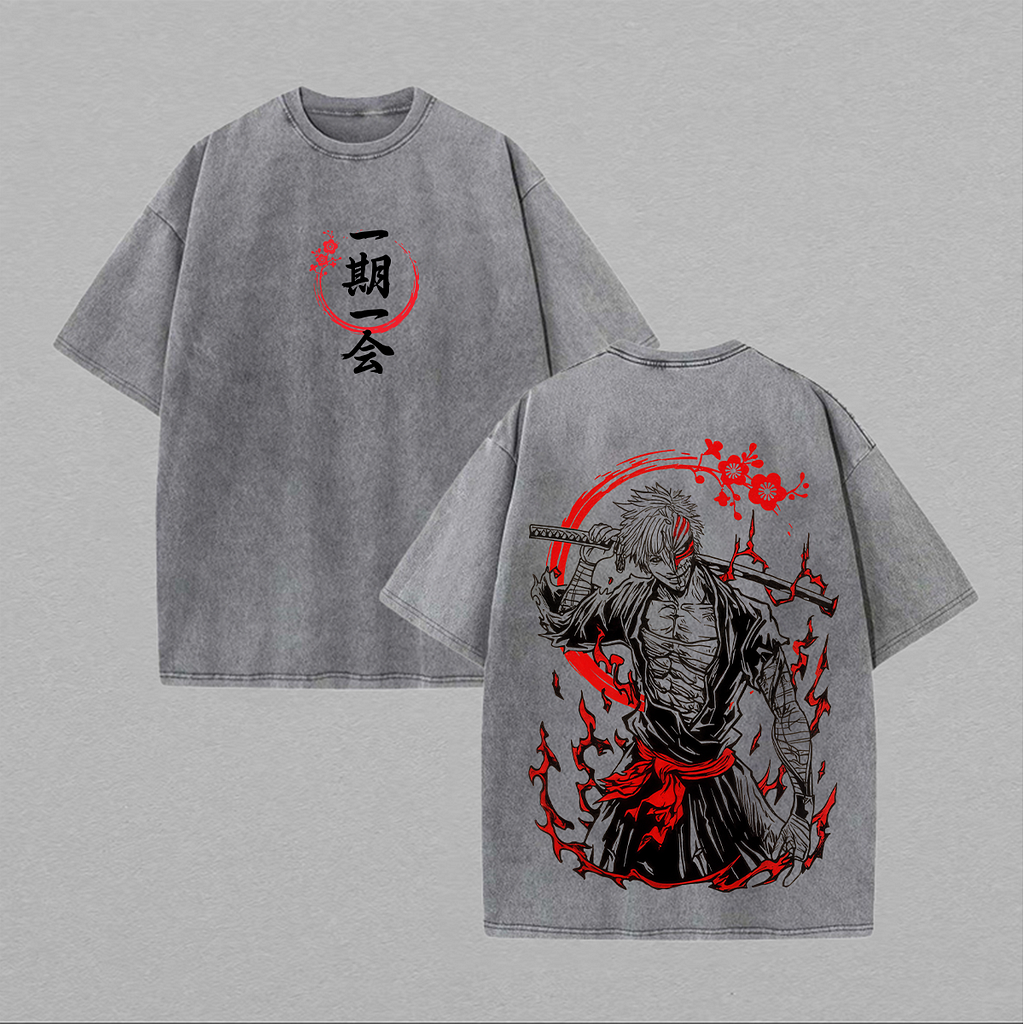 Vintage Oversized T-Shirt Bleach