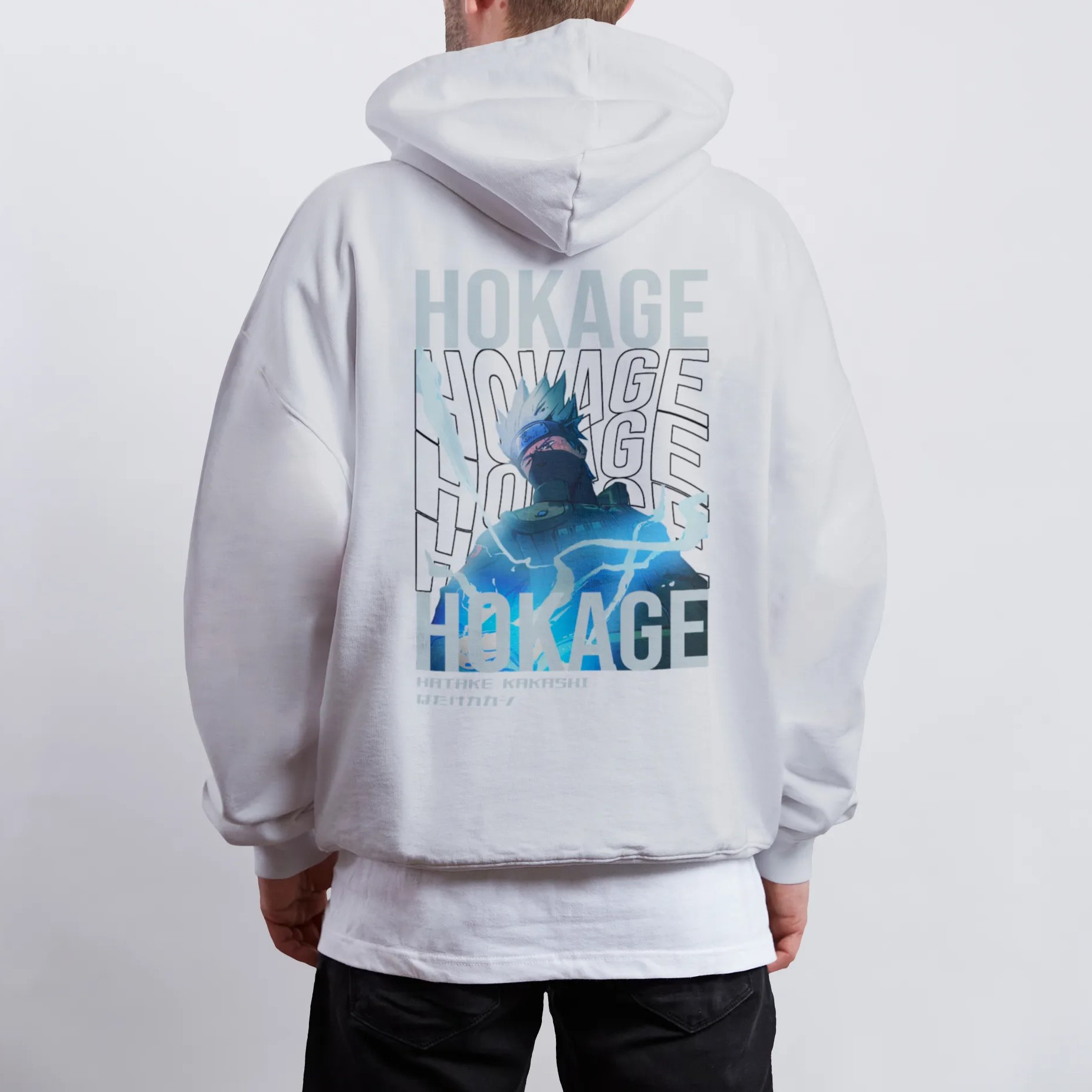 Kakashi Hatake Boruto | White Hoodie
