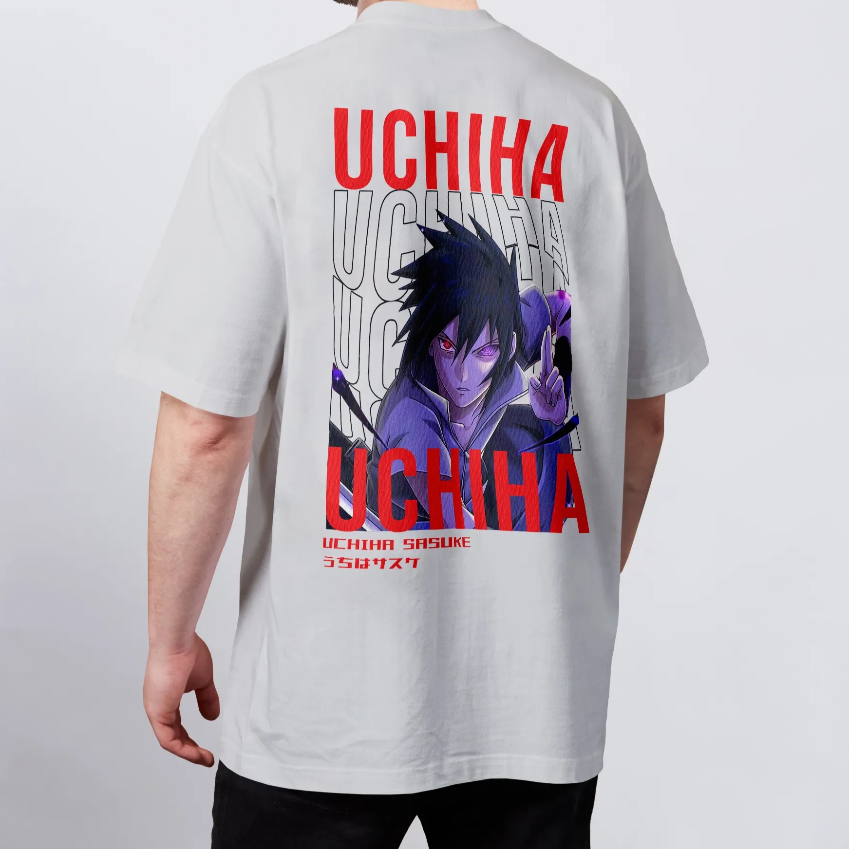Uchiha Sasuke Boruto | White T-Shirt