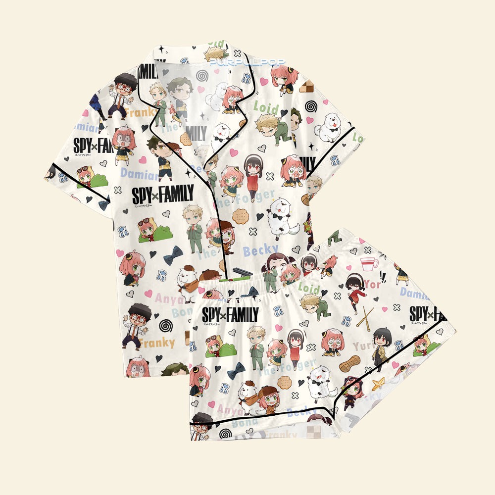 Spy x Family Anime Manga Pajamas