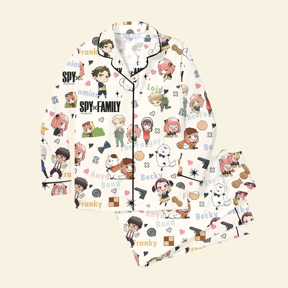 Spy x Family Anime Manga Pajamas