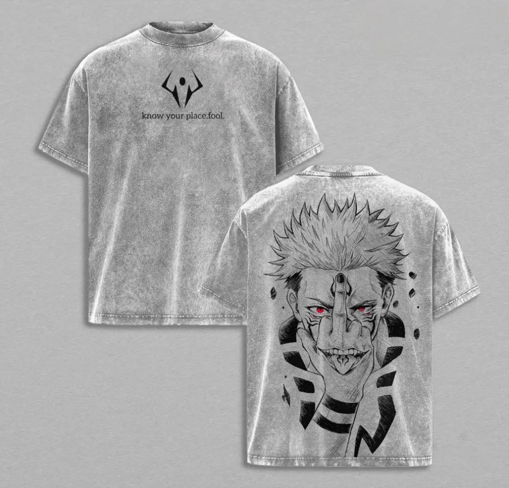Vintage Oversized T-Shirt Jujutsu Kaisen