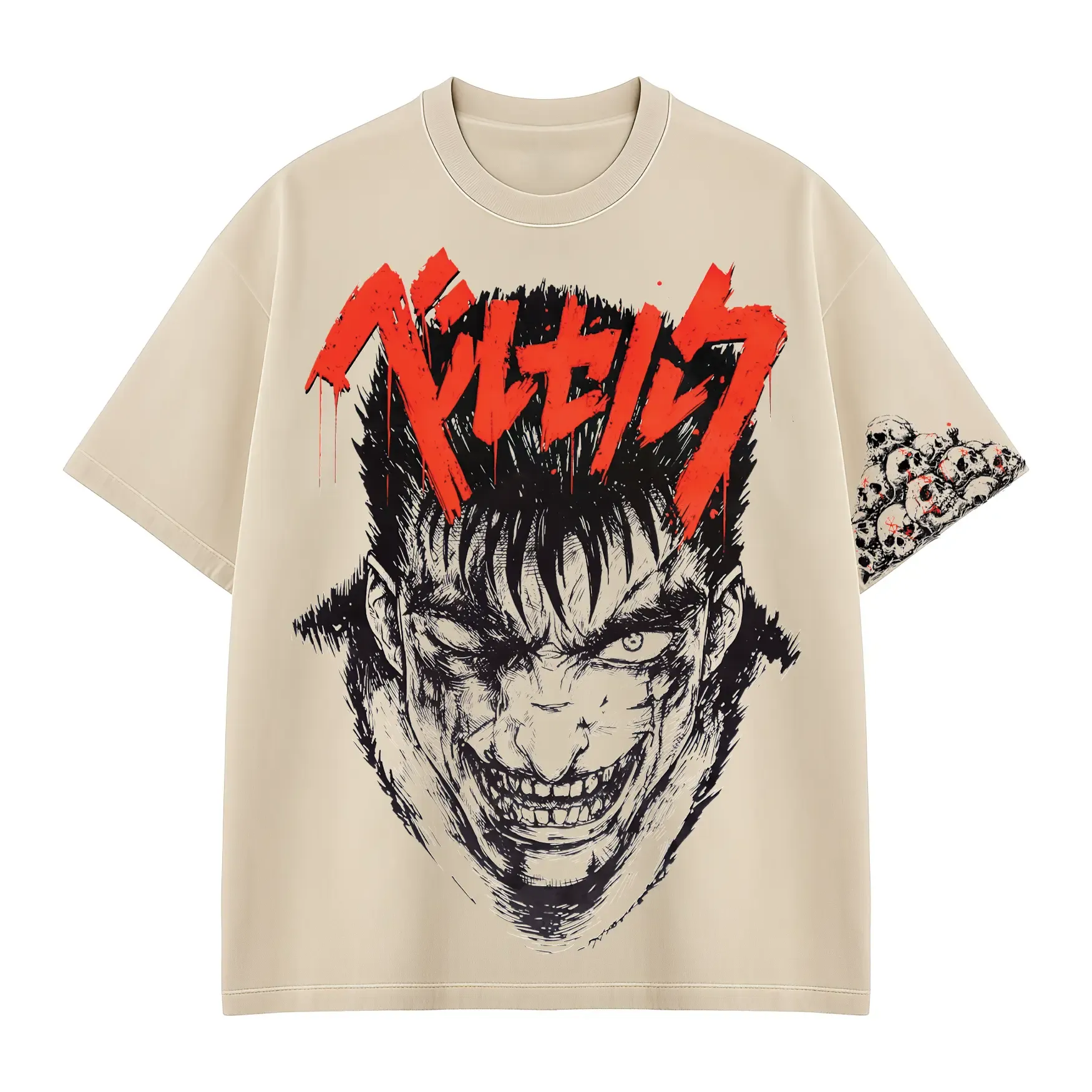 Vintage Oversized T-Shirt|Berserk