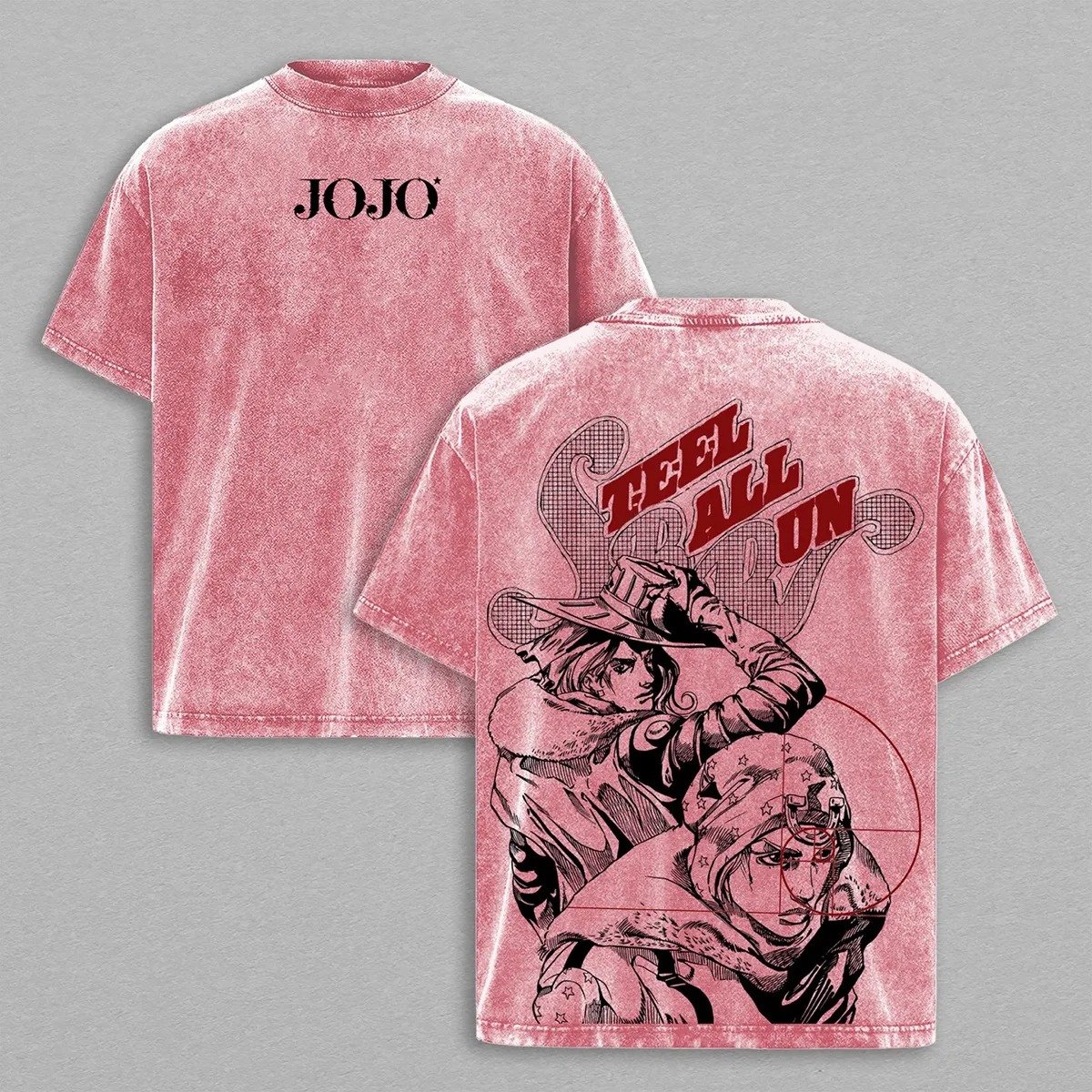 Vintage Oversized T-Shirt JoJo's Bizarre Adventure