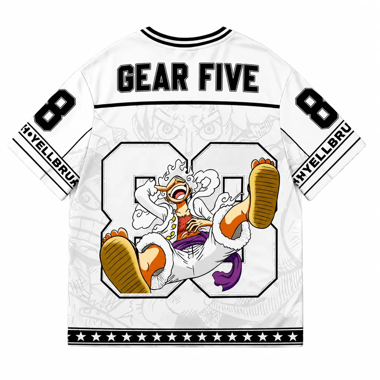 One Piece Anime Football Jersey