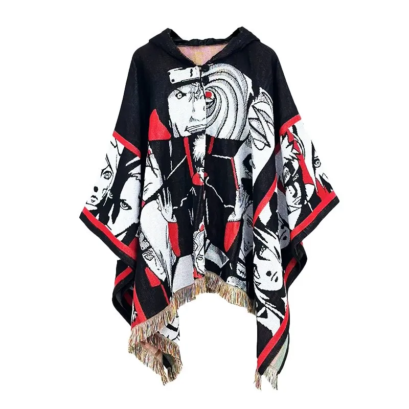 Anime Wearable Blanket Poncho Naruto