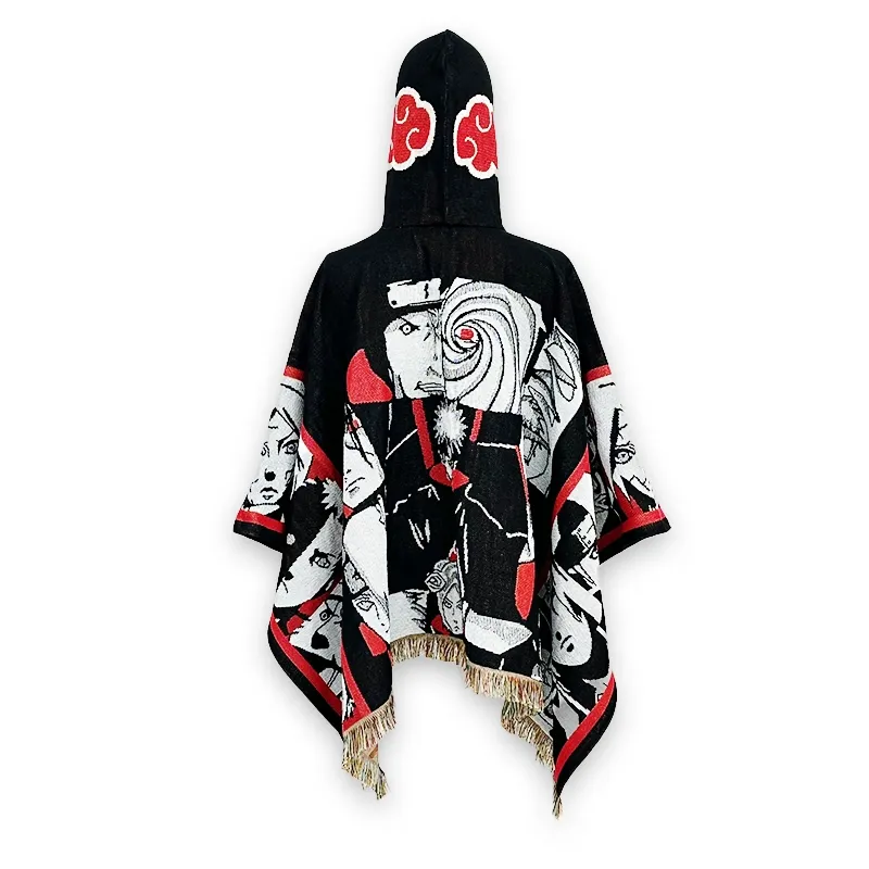 Anime Wearable Blanket Poncho Naruto