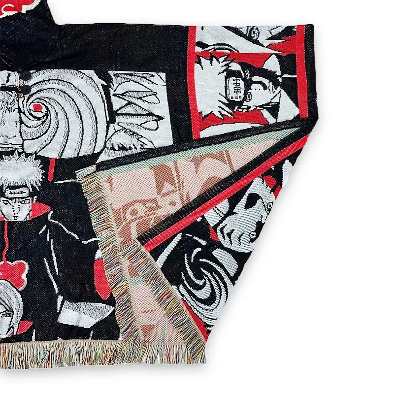 Anime Wearable Blanket Poncho Naruto