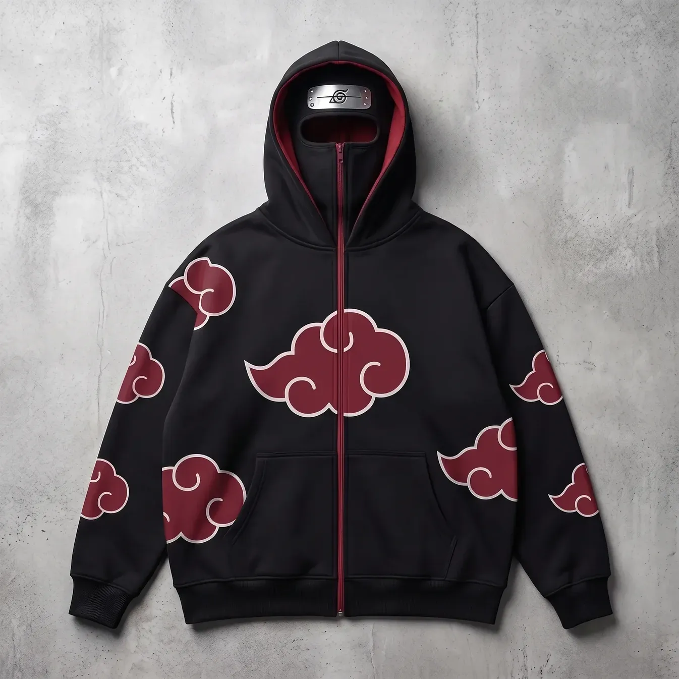 Akatsuki Mask Hoodie
