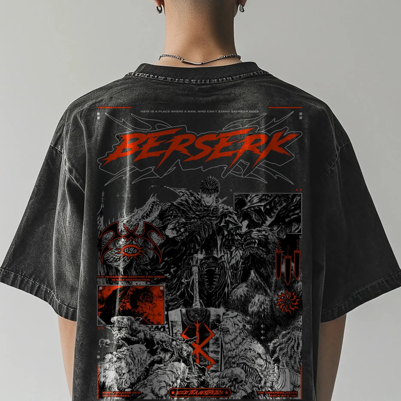 Vintage Oversized T-Shirt|Berserk