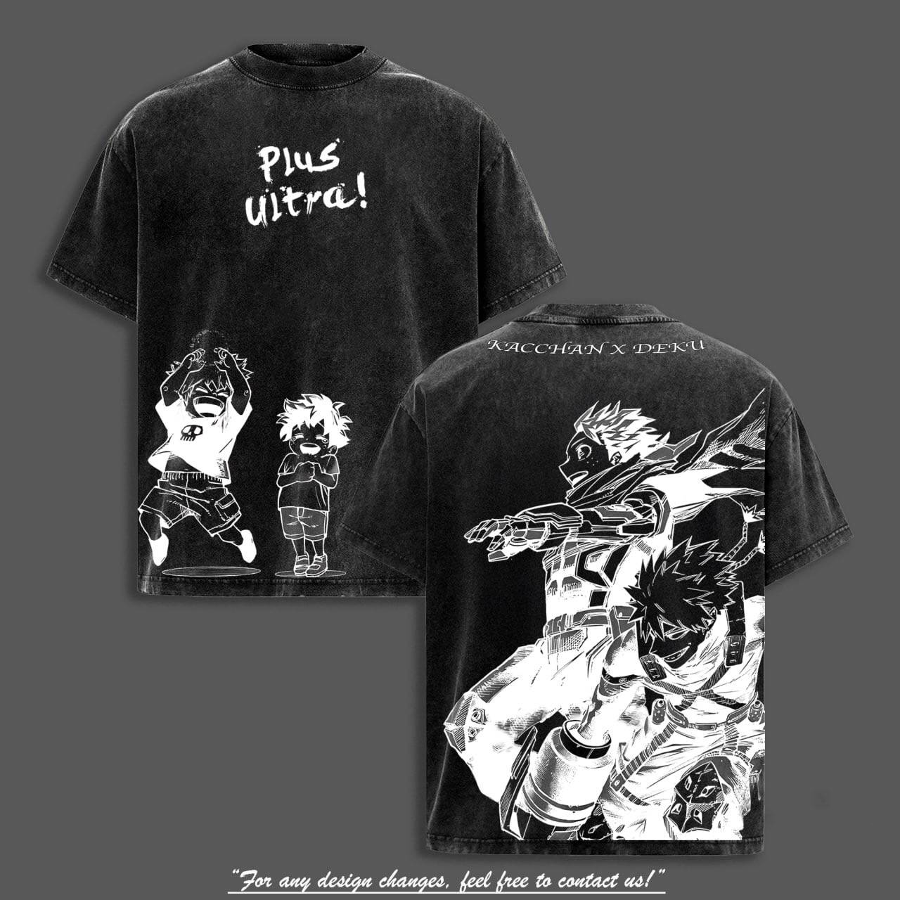 Vintage Oversized T-Shirt My Hero Academia