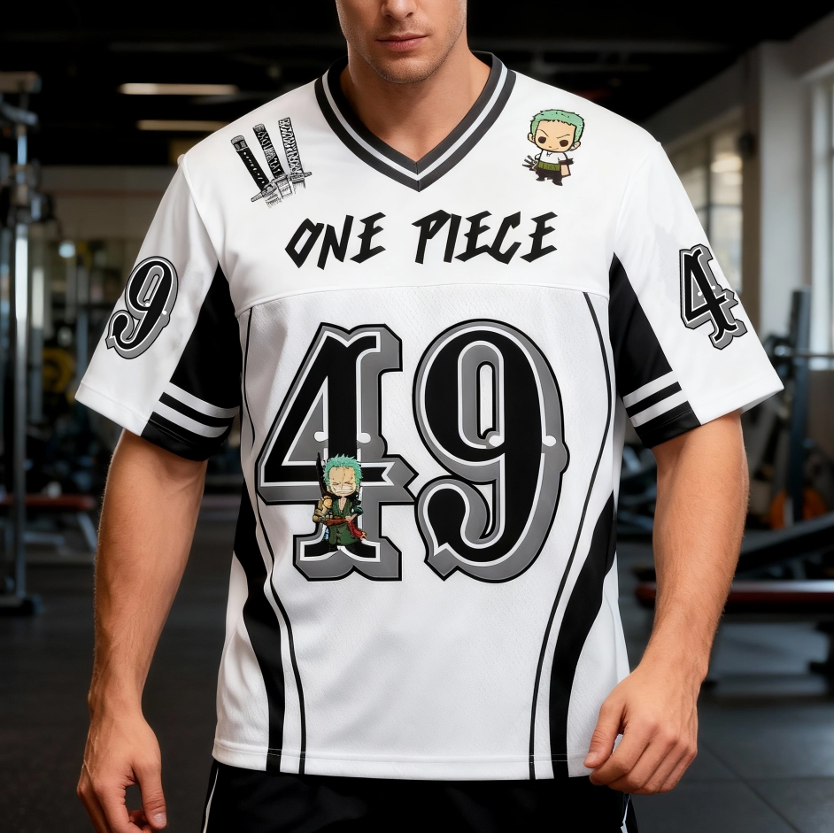 One Piece Anime Football Jersey