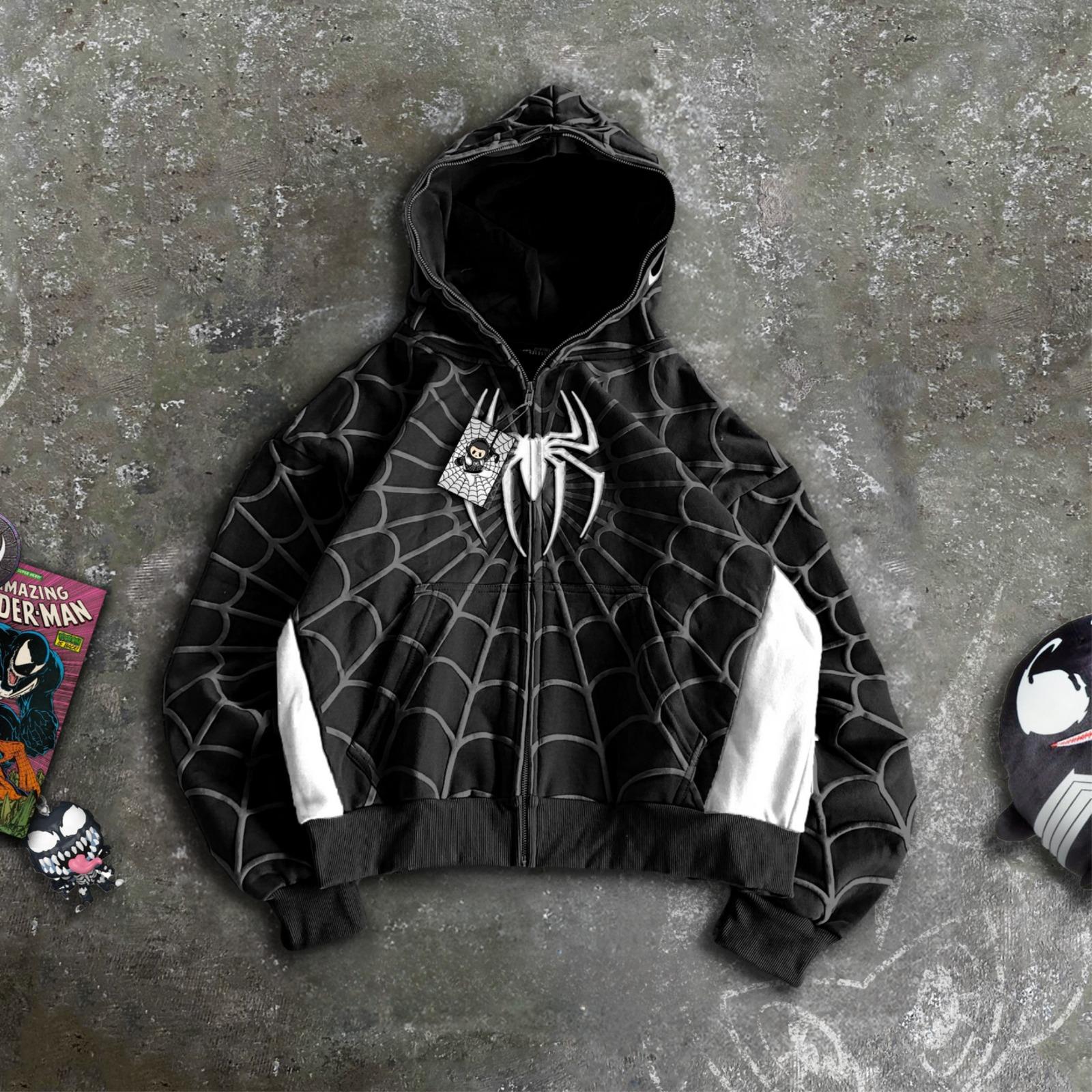 Spider-Man Embossed Full Zip Cardigan