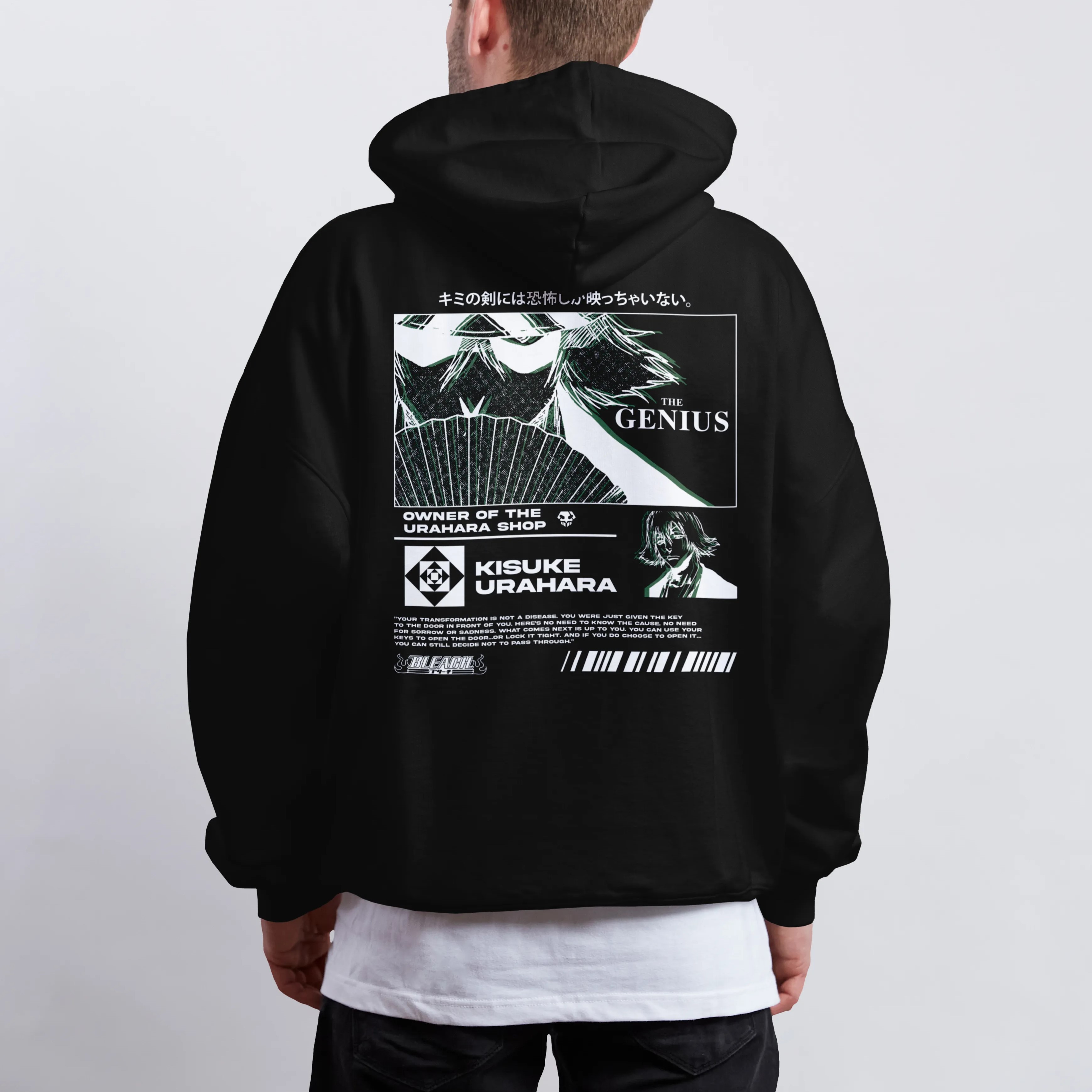 Kisuke Urahara Bleach | Hoodie TYBW