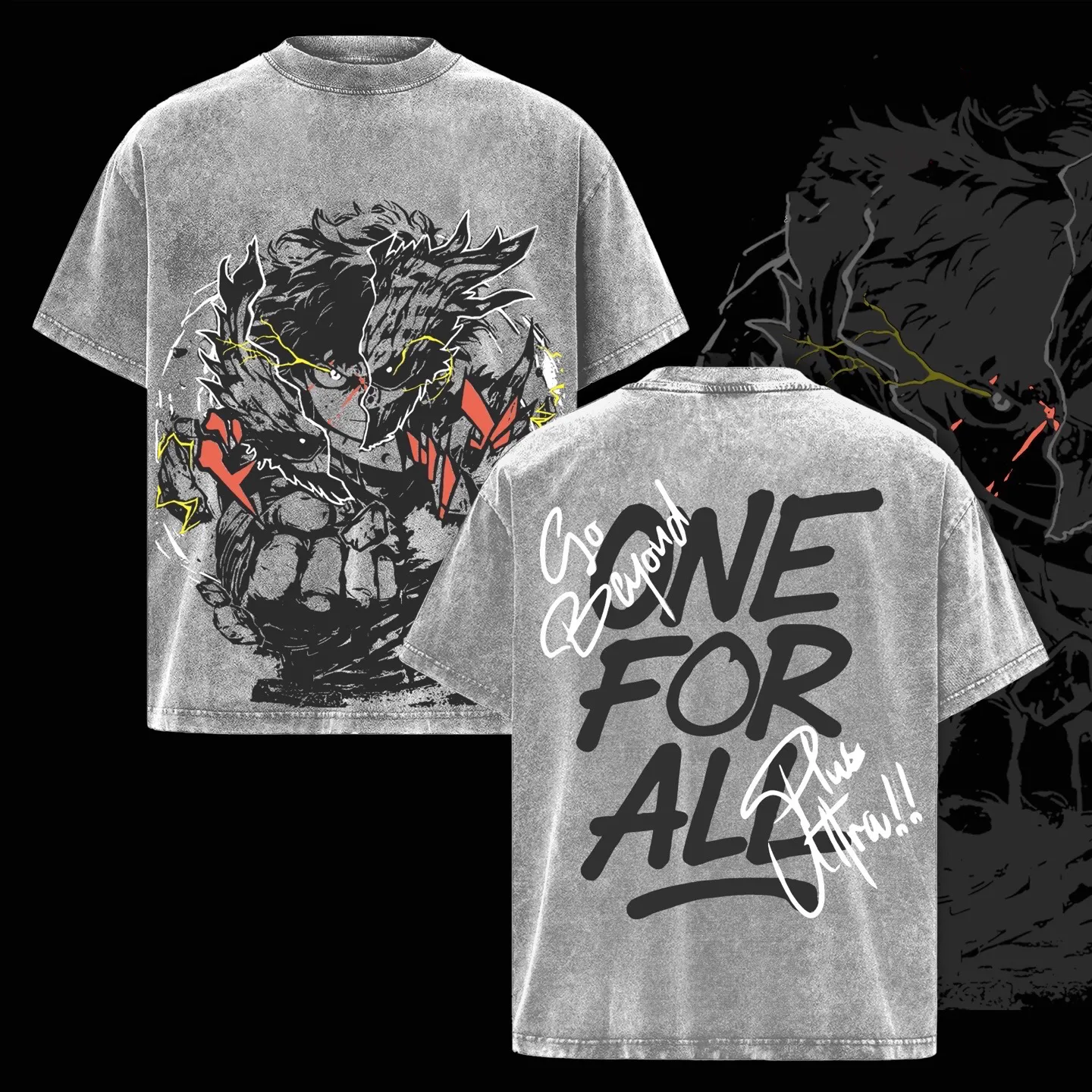 Vintage Oversized T-Shirt My Hero Academia