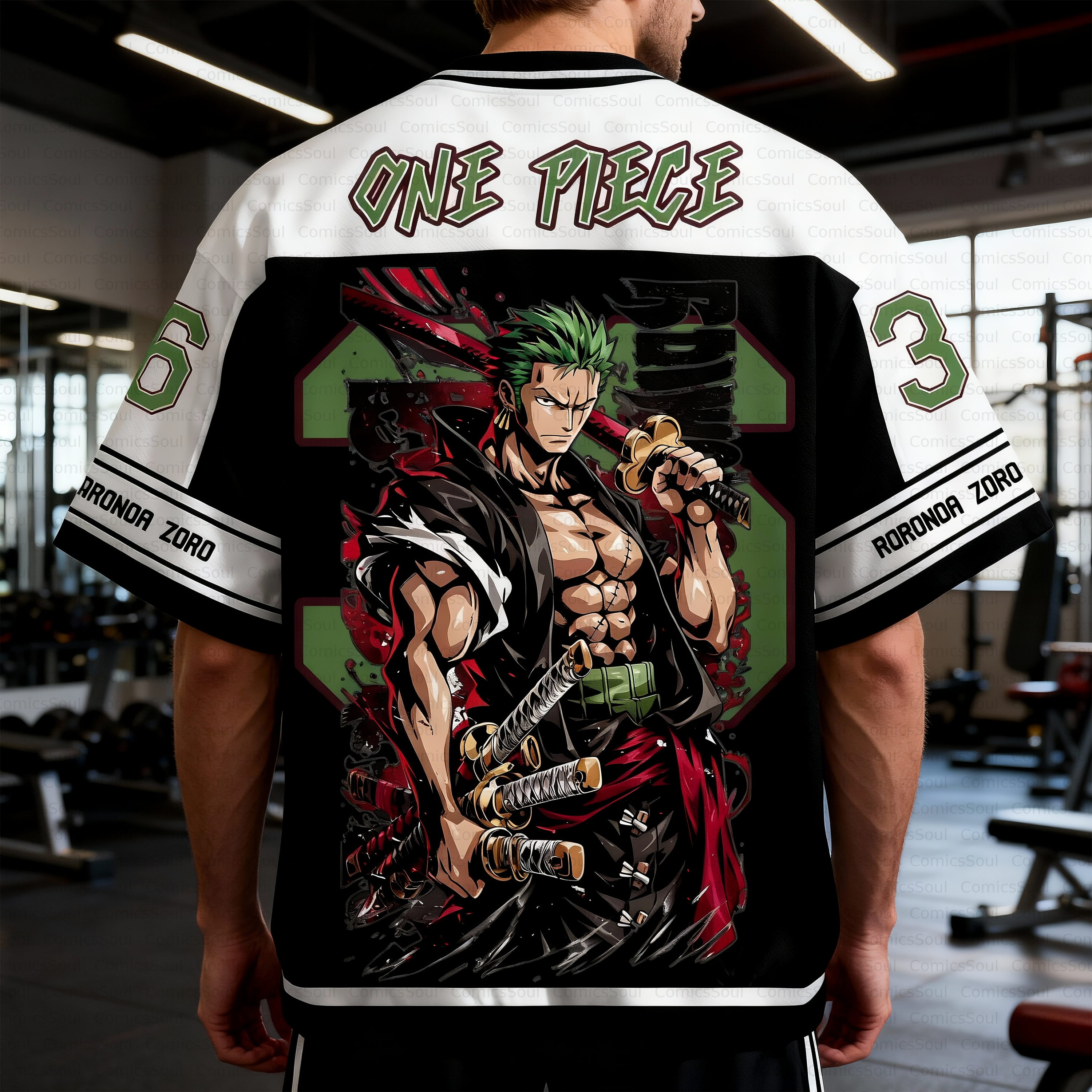 One Piece Anime Football Jersey