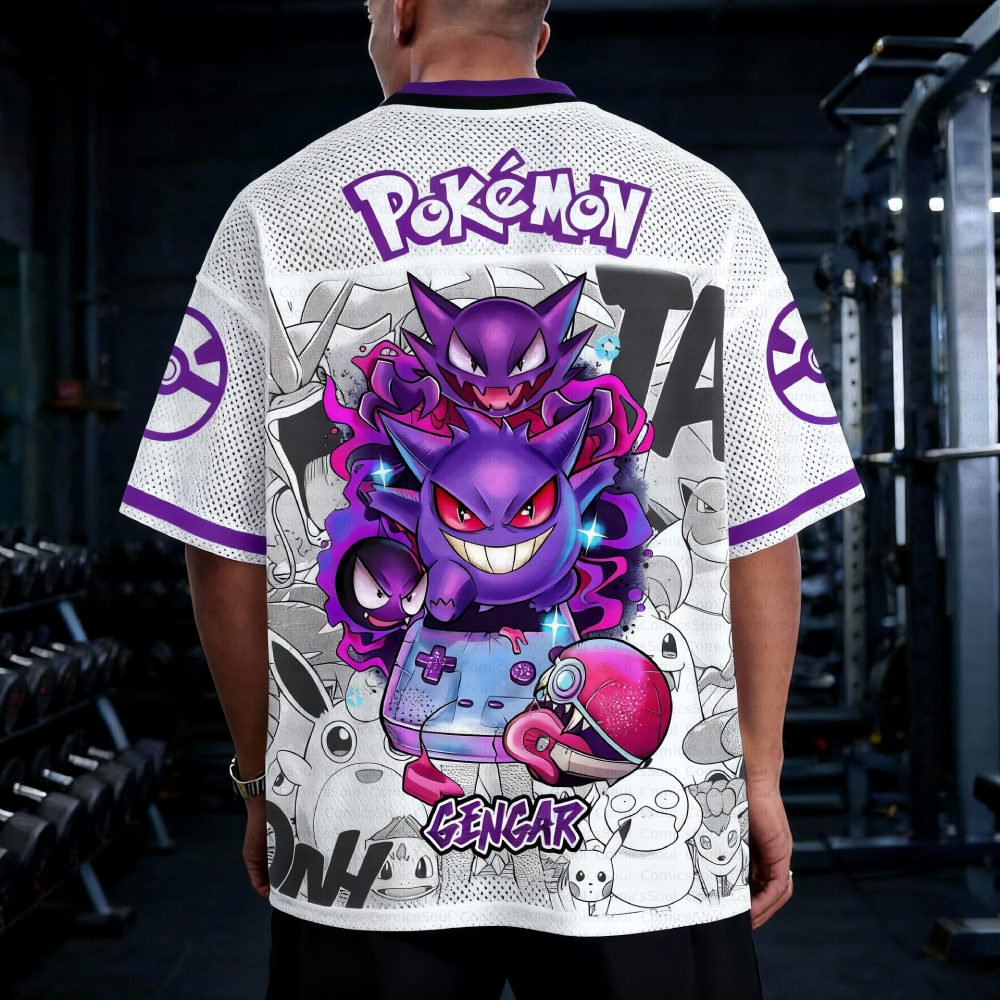 Pokémon Anime Football Jersey
