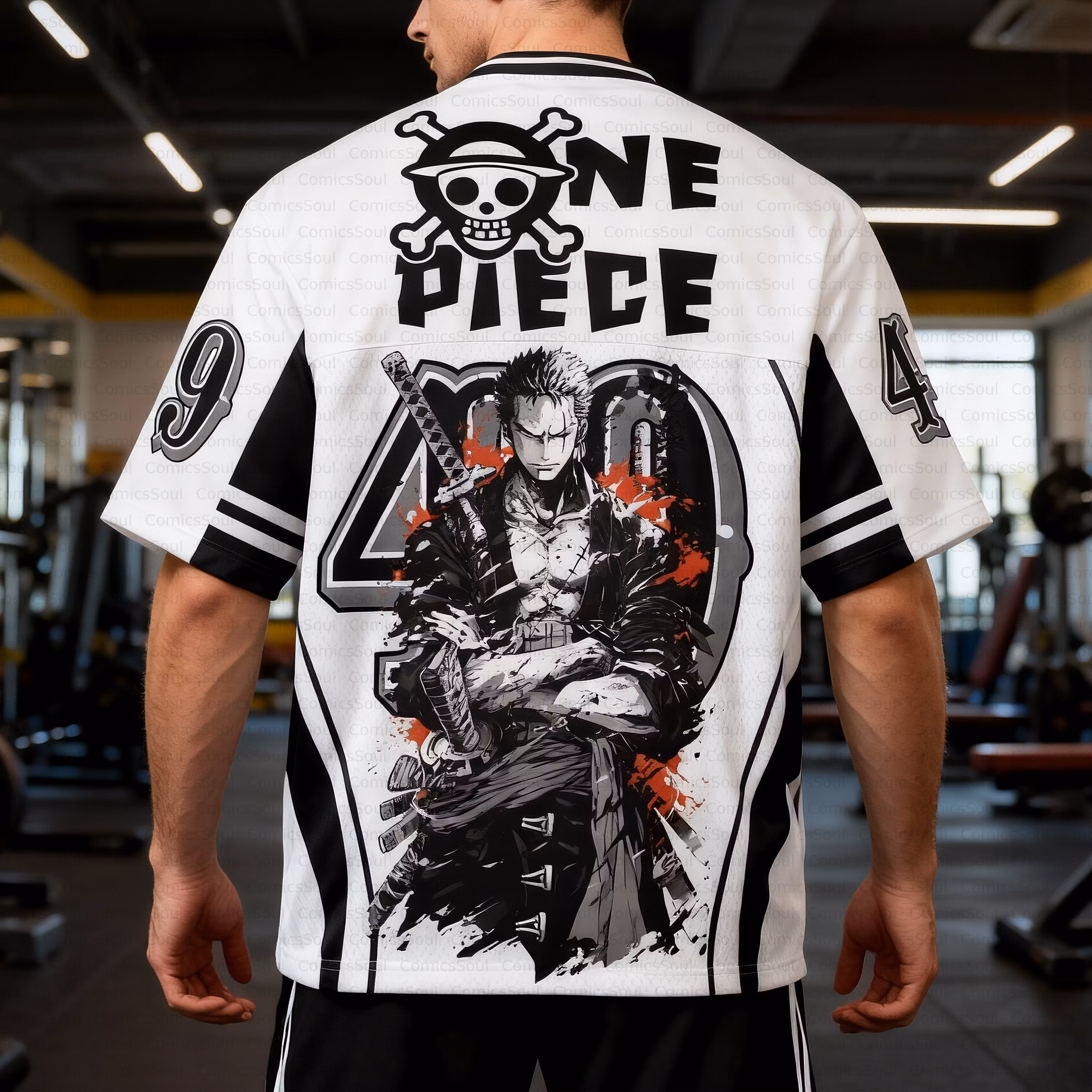 One Piece Anime Football Jersey