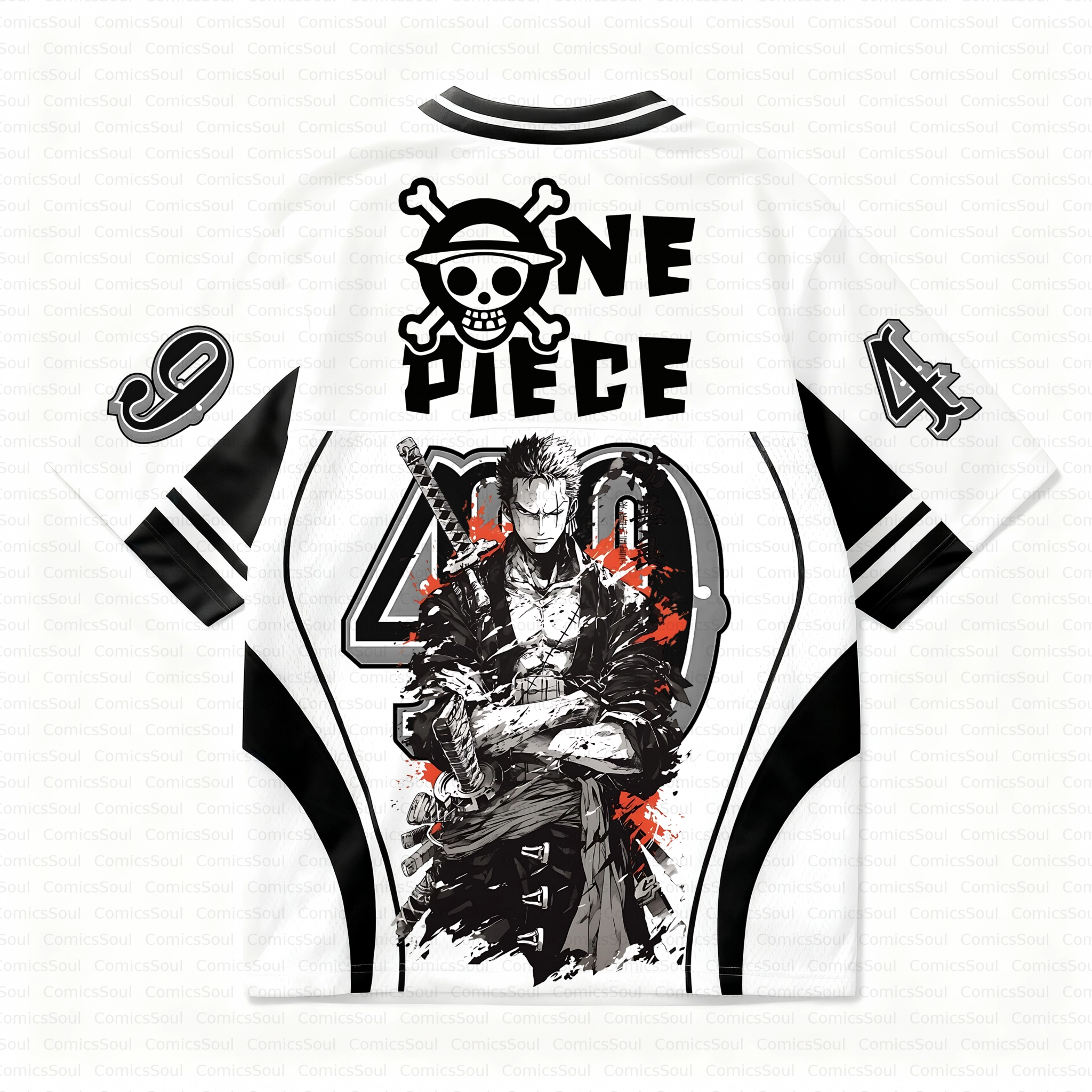 One Piece Anime Football Jersey