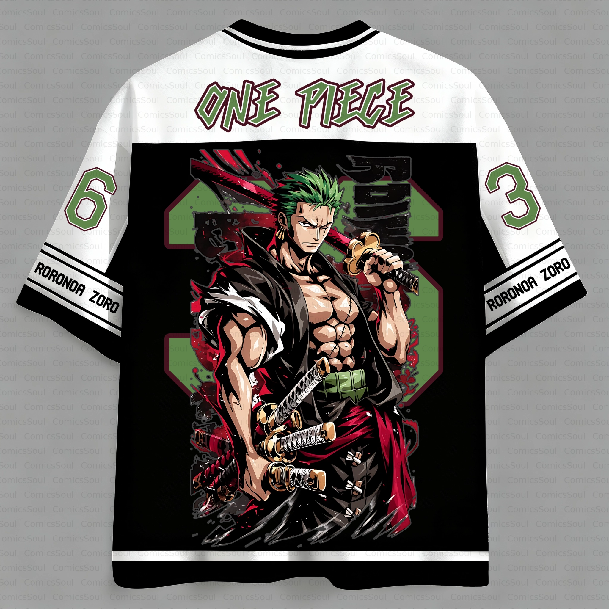 One Piece Anime Football Jersey