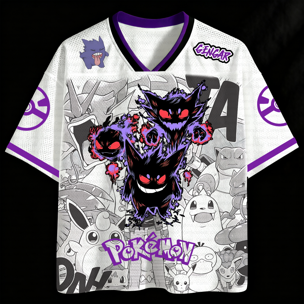 Pokémon Anime Football Jersey