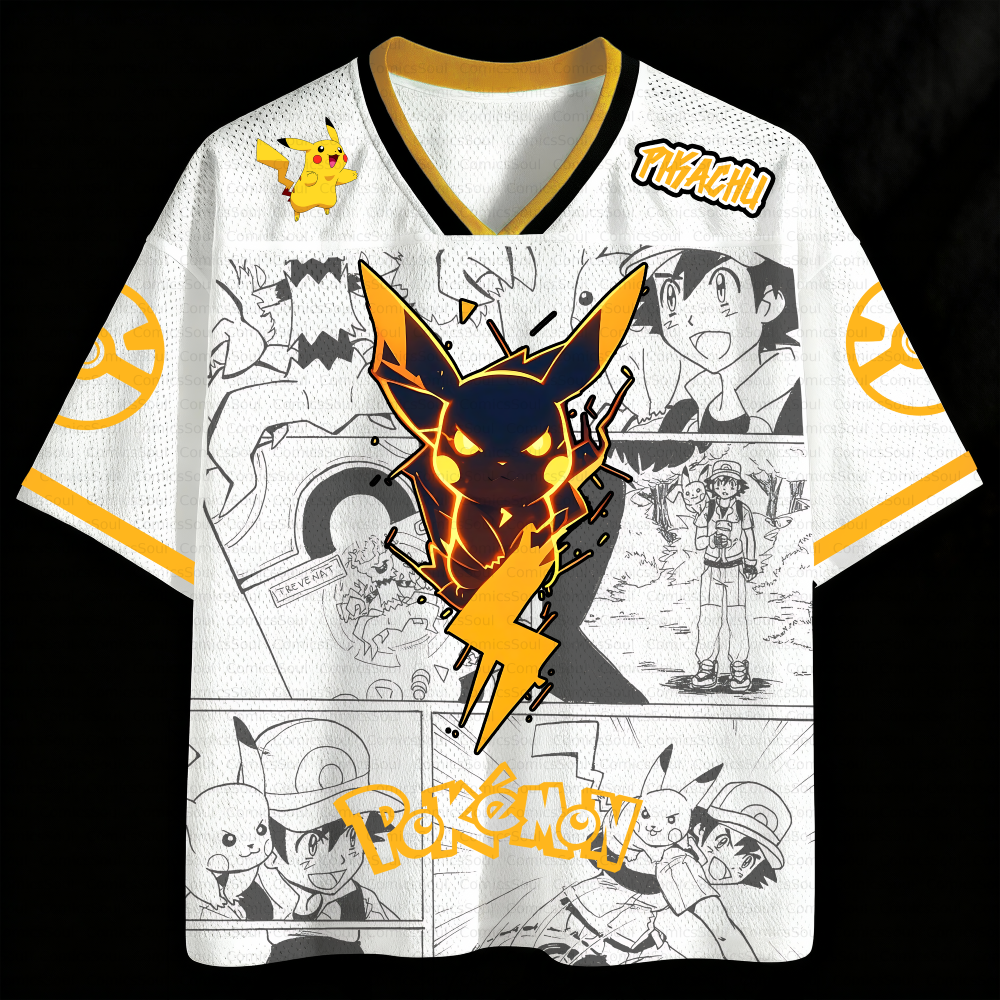 Pokémon Anime Football Jersey