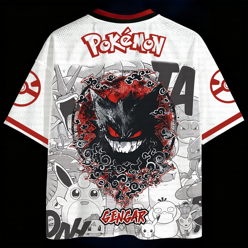 Pokémon Anime Football Jersey