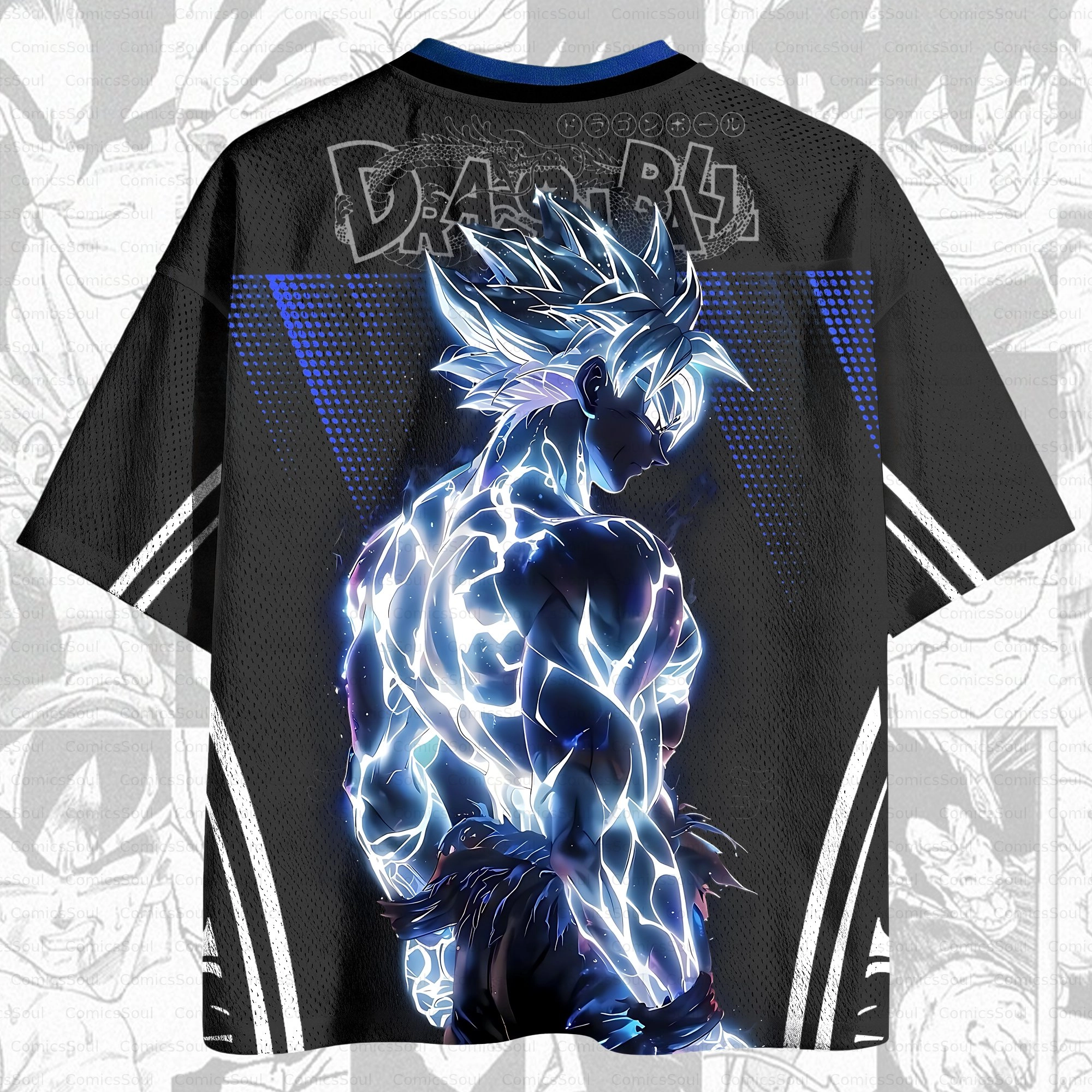 Dragon Ball Anime Football Jersey