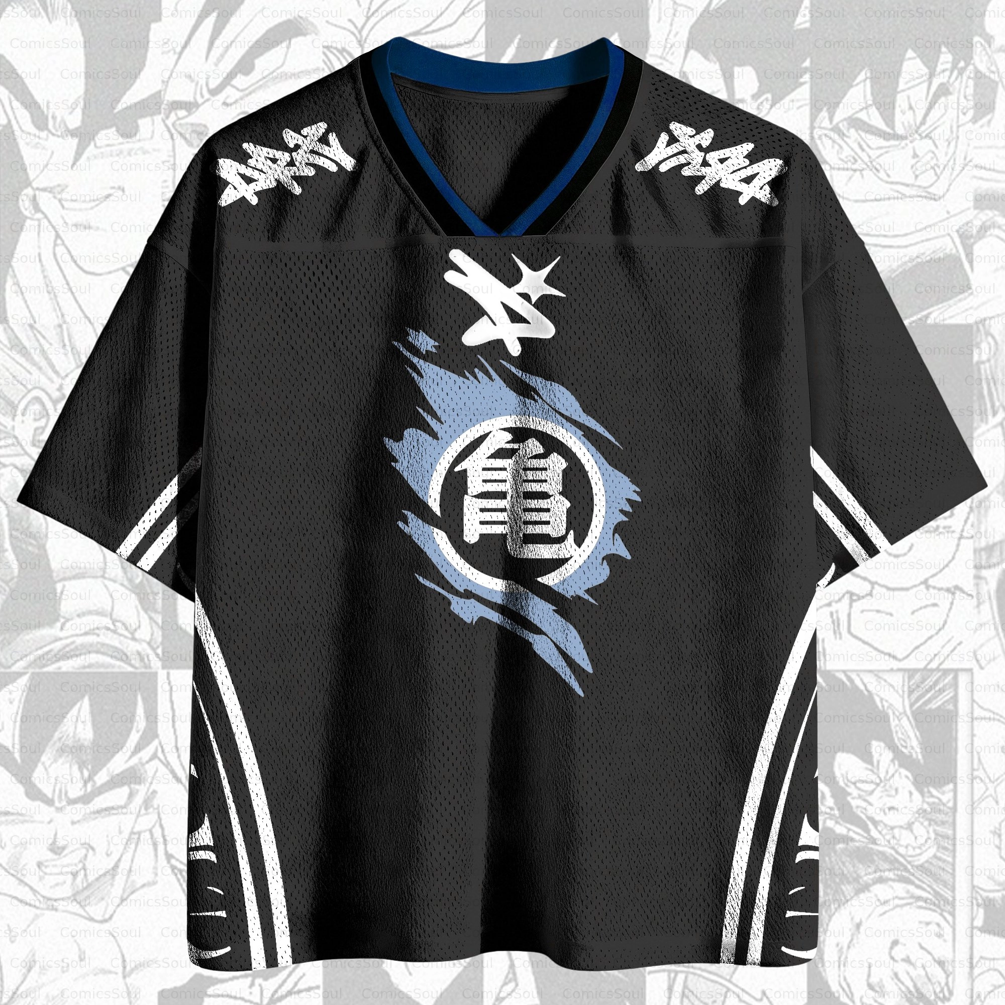 Dragon Ball Anime Football Jersey