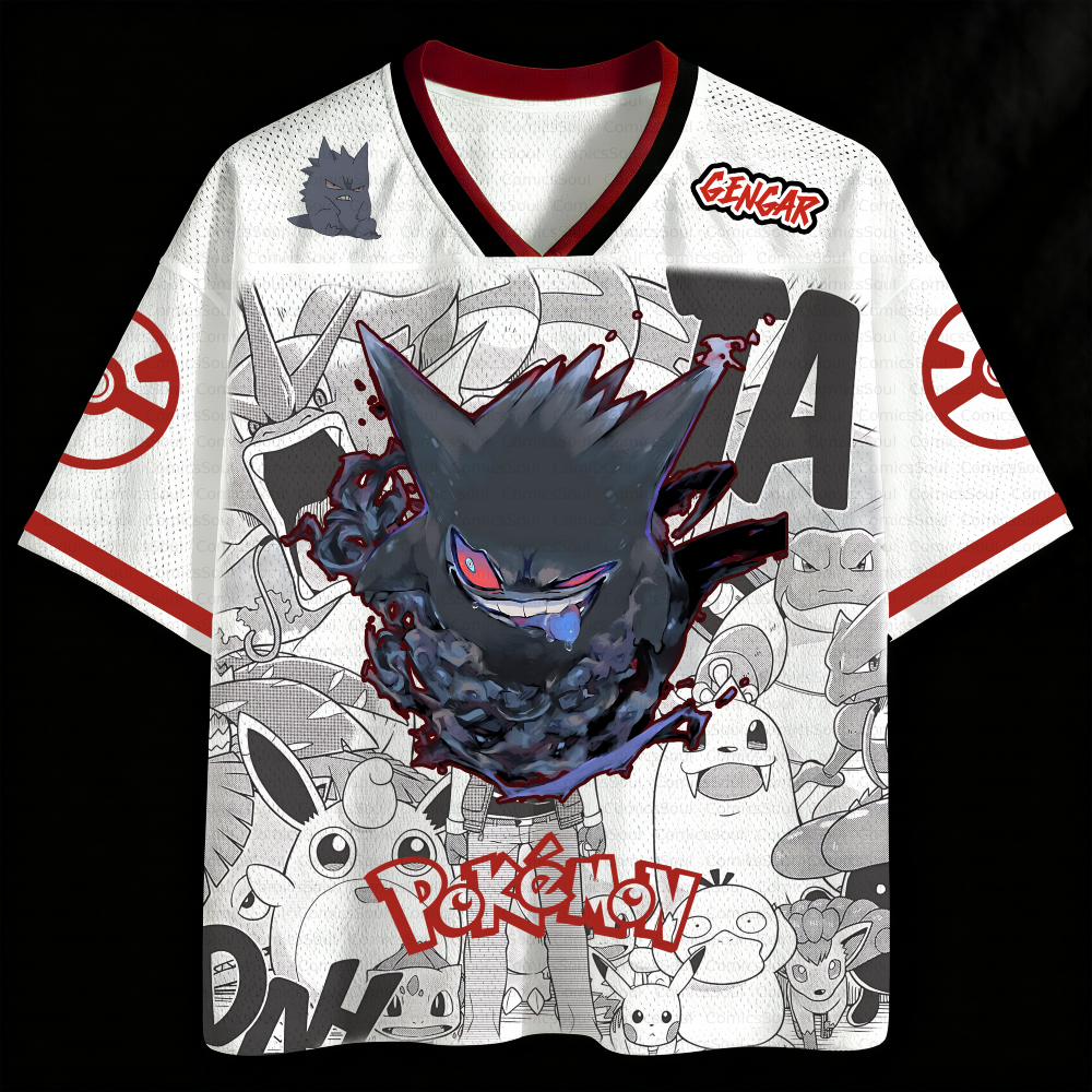 Pokémon Anime Football Jersey