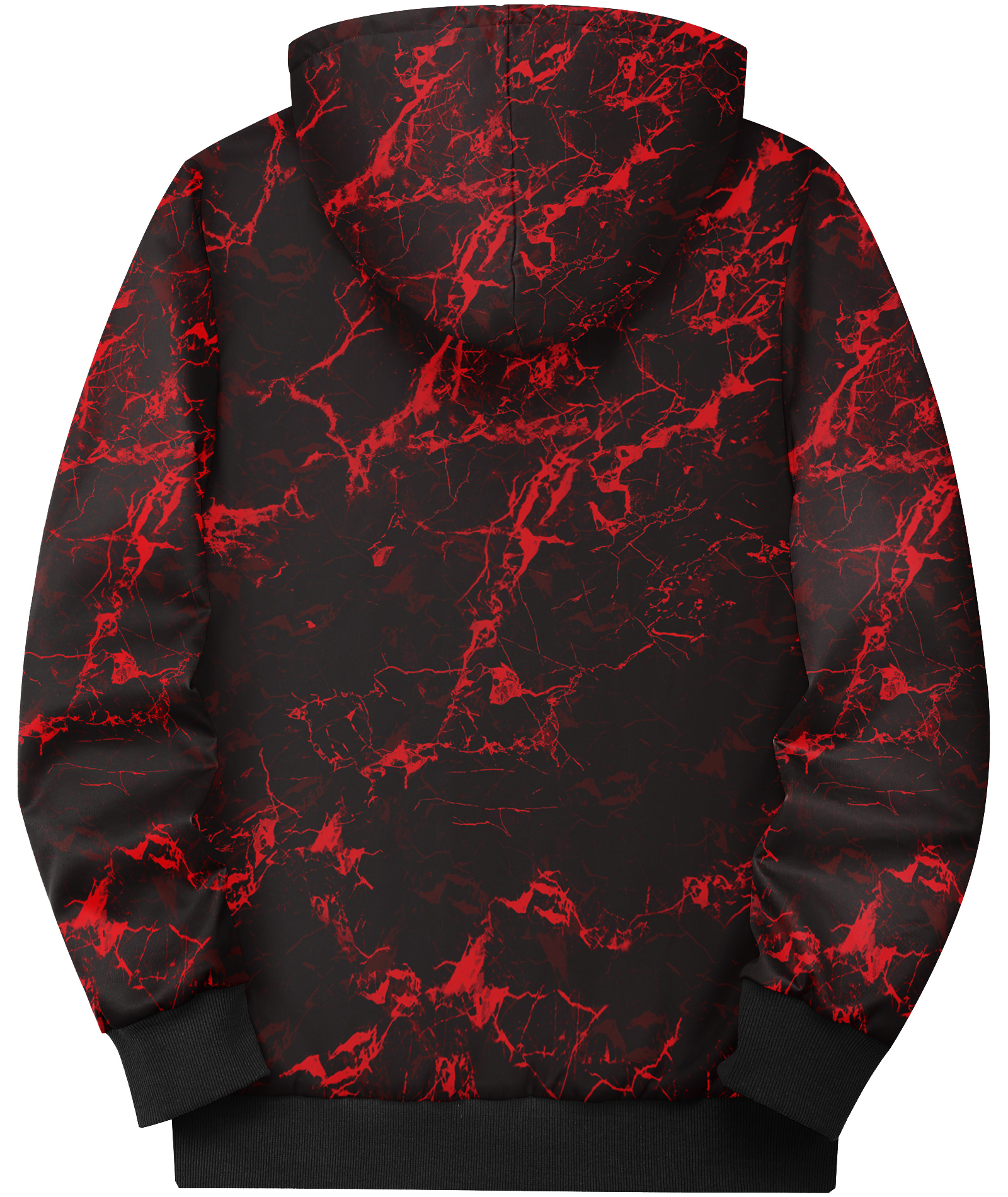 Men's Long Sleeve Graphic Printed Fleece Hoodie-CFMWY00111